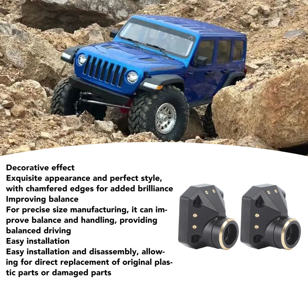 Stã¼Ck Rc-Auto-Diff-Abdeckung, Messing, Vorne Und 8223848458259