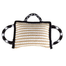 Durablity Dog Tug Pillow Toy Tear-Black horizontal bar