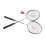 Paar blaues Badmintonschläger-Set aus 5