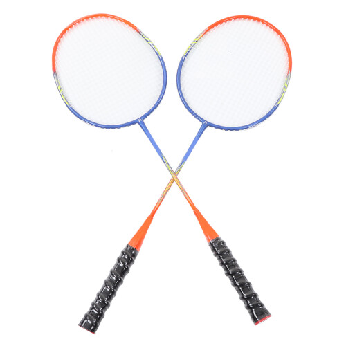2 Stück Badmintonschläger aus Ferrolegierung,