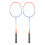 2 Stück Badmintonschläger aus Ferrolegierung, 3