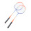 2 Stück Badmintonschläger aus Ferrolegierung, 4