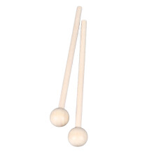 2 Pcs Ethereal Drumsticks Massivholz Hand Pan