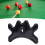Billard-Brückenkopf aus Kunststoff, 12