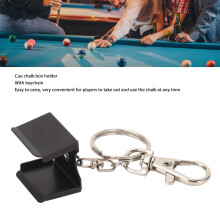 Billard-Queue-Kreidehalter mit Schlüsselanhänger,