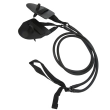 Schwimmarm-Krafttrainer, Latex, schwarz,