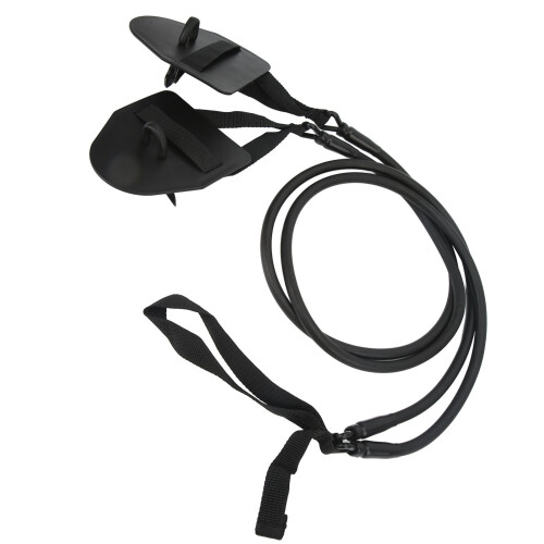 Schwimmarm-Krafttrainer, Latex, schwarz,