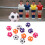 12 stücke Multicolor Indoor Tischfußball 13