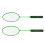 Badmintonschläger-Set, geteilter Typ, weicher 10