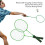 Badmintonschläger-Set, geteilter Typ, weicher 7