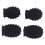 4Pcs Drum Stick Stumm Set Silikon Tipps Dämpfer 9