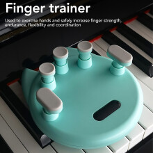 Klavier-Fingertrainer, ABS-Silikon, Werkzeug zur