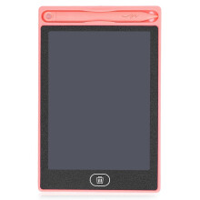 (As show, One size) 6.5inch LCD Writing Tablet Early Education Doodle Board Drawing Tablet for 3+ Years Old(Pink )