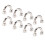 D-Ring-Verbindungsschnallen aus Metall, 8