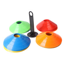 50er-Pack Agility-Fußballkegel, verschiedenfarbige