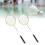 Badmintonschläger, Eisenlegierung, Nylon, 12