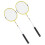 Badmintonschläger, Eisenlegierung, Nylon, 7