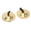 2Pcs Finger Becken Messing Einfach Grip Finger 1