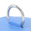 4 STÜCKE D-Ring Patch PVC Runde Form Starke 13