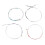 4PCS Violine String Ersatz Edelstahl Saiten 6