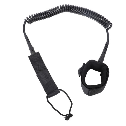 9,8 ft Surf Leine Spirale TPU Coiled Stand Up 1