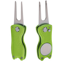 Edelstahl Golf Gabel Metall Faltbare Golf Divot
