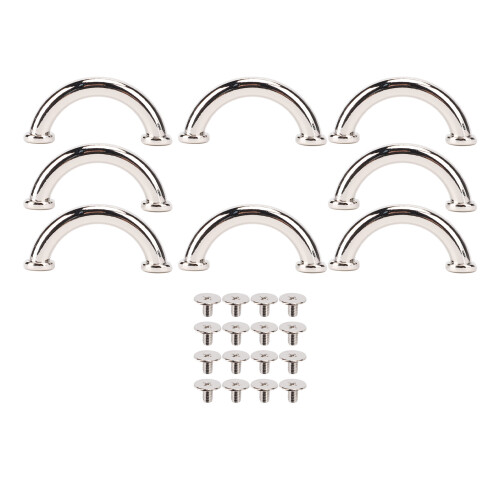 8er Set U-Ringe Metallschnalle Bogenbrücke 1