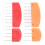 20-teiliges Strickblockierstift-Set, 12