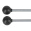 2Pcs Timpani Mallet Silikon Kunststoff 15