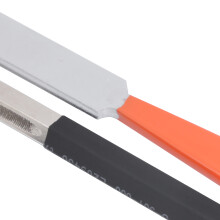 2Pcs Gitarre Fret Dressing Datei Hex Edelstahl
