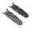 2Pcs Motorrad Schock Aufkleber Papier Universal 9