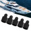 5 Stück Top Eye Endkappe Nylon Bimini Top Cap 13