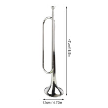 Flat Bugle Brass Retro Standard Trompete