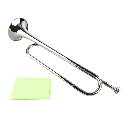 Flat Bugle Brass Retro Standard Trompete 2