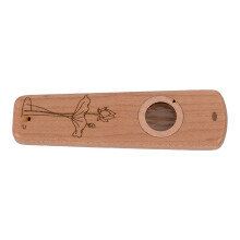 Holz Kazoo Leichtes tragbares Kazoo Gitarre