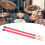 2Pcs Drum Pinsel Drumstick Stick Mallet Bambus 12