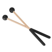 1 Paar Percussion Mallet Gummi und Ahorn