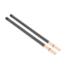 2Pcs Trommel Pinsel Drumstick Stick Mallet Bambus