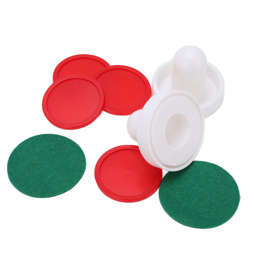 60mm Tisch Hockey Pushers Set Ergonomisches Design 2