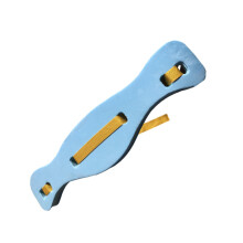Pack of 1 Floating Swimming Swimming Belt Fish Type Swimming Training Board Seal EVA Swimming Floating Swimming Swimming Belt Blue