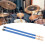 2Pcs Drum Pinsel Drumstick Stick Mallet Bambus 10