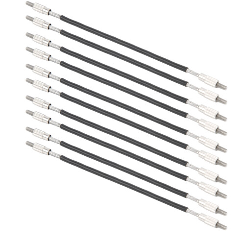 10Pcs Violine Tailgut Schwanz Gut Stahl