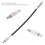 10Pcs Violine Tailgut Schwanz Gut Stahl 14
