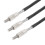 10Pcs Violine Tailgut Schwanz Gut Stahl 11