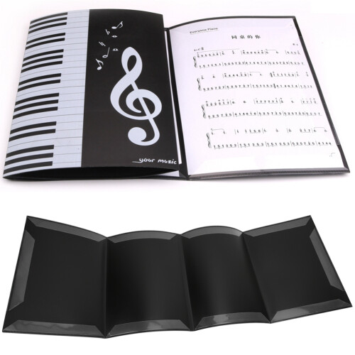 Notenmappe im A4-Format, 4 Seiten, 2