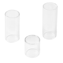 3Pcs Gitarre Slide Glas Finger Slider Instrument
