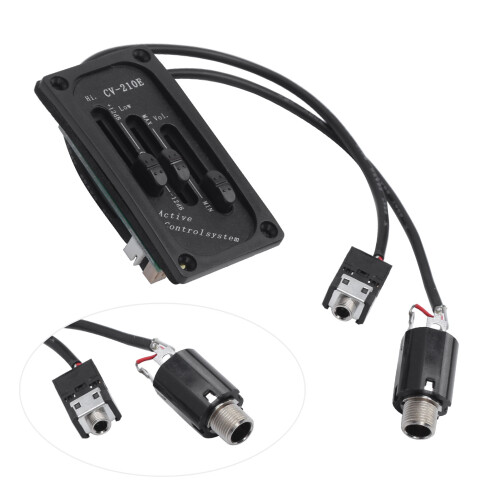 Violine Pickup Einstellbare Silent EQ Equalizer