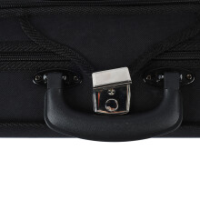 4/4 Violinenkoffer mit Hygrometer Oxford-Stoff