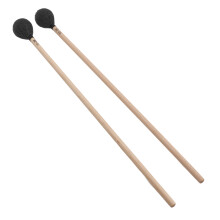 1 Paar Marimba-Schlägel, mittelharter Garnkopf mit