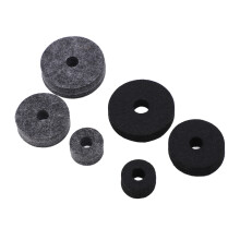 6PCS Drum Filz Pad Set Mehrere Größen Becken Nicht